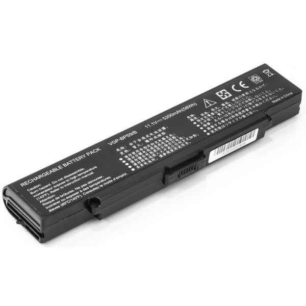 Аккумулятор PowerPlant для ноутбуков Sony Vaio VGN-CR20 (VGP-BPS9, SO BPS9 3S2P)11,1V 5200mAh